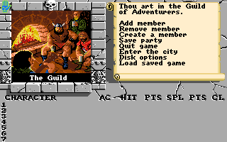 The Bard's Tale II: The Destiny Knight screenshot 3 for Amiga